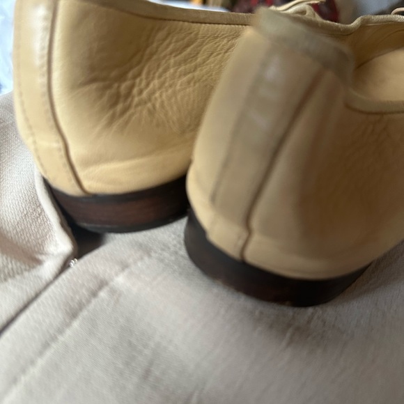 CHANEL CHANEL Classic Cap Toe Ballet Flats Beige & Black Leather – Size 9.5 - Picture 5 of 8